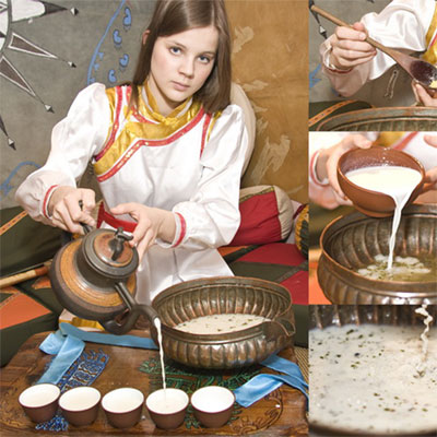 Чайная Церемония монголоязычных народов 