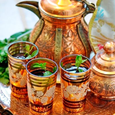 Церемония «Марокканский чай» в Клубе Матэ