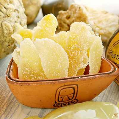    . . CANDIED GINGER